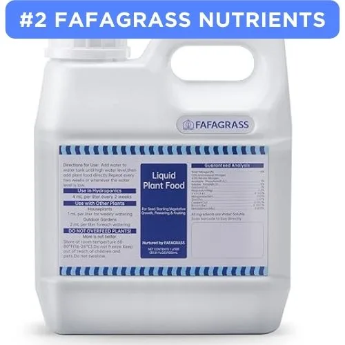 FAVAGRASS Nutrients